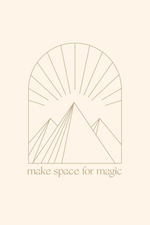 Make Space For Magic Organic Sweatshirt – Gender Neutral