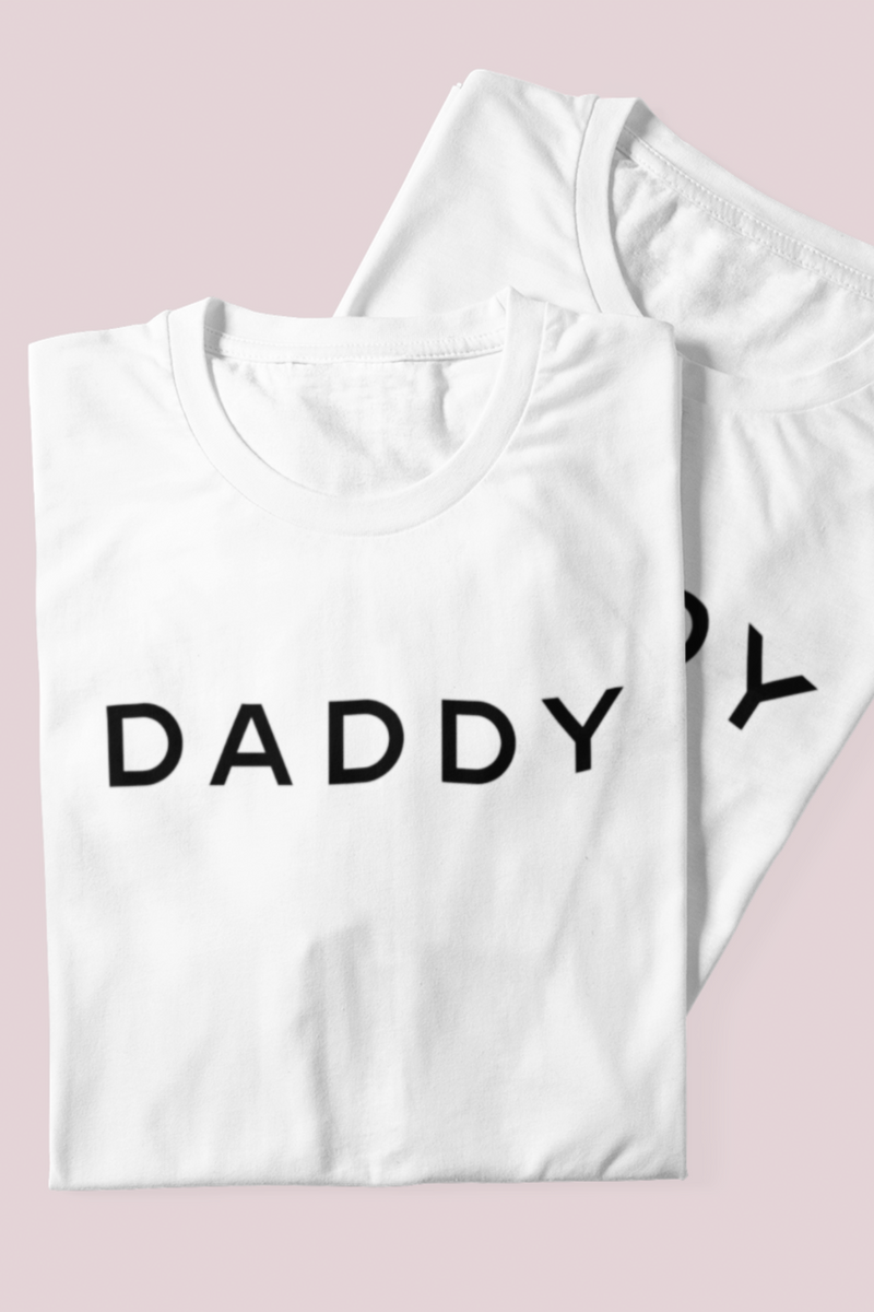 Daddy Organic Tee – Gender Neutral