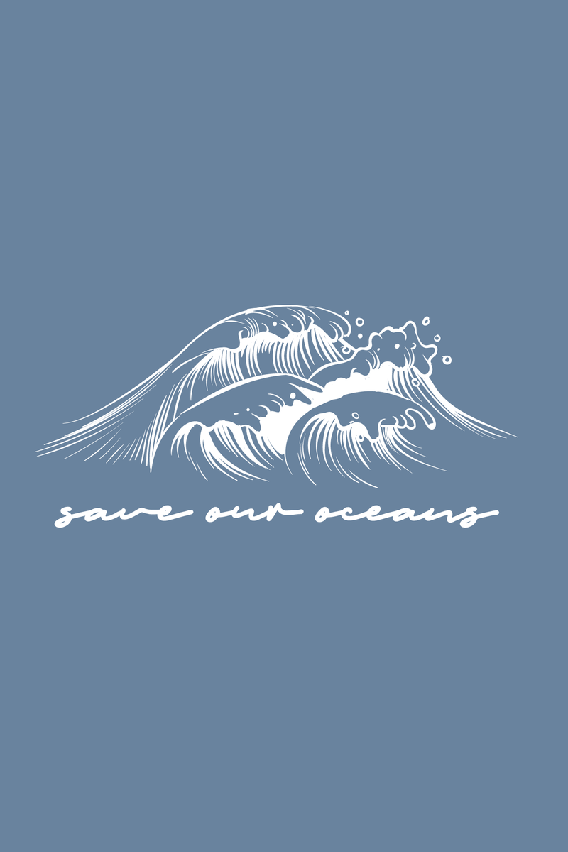 Save Our Oceans Organic Sweatshirt – Gender Neutral