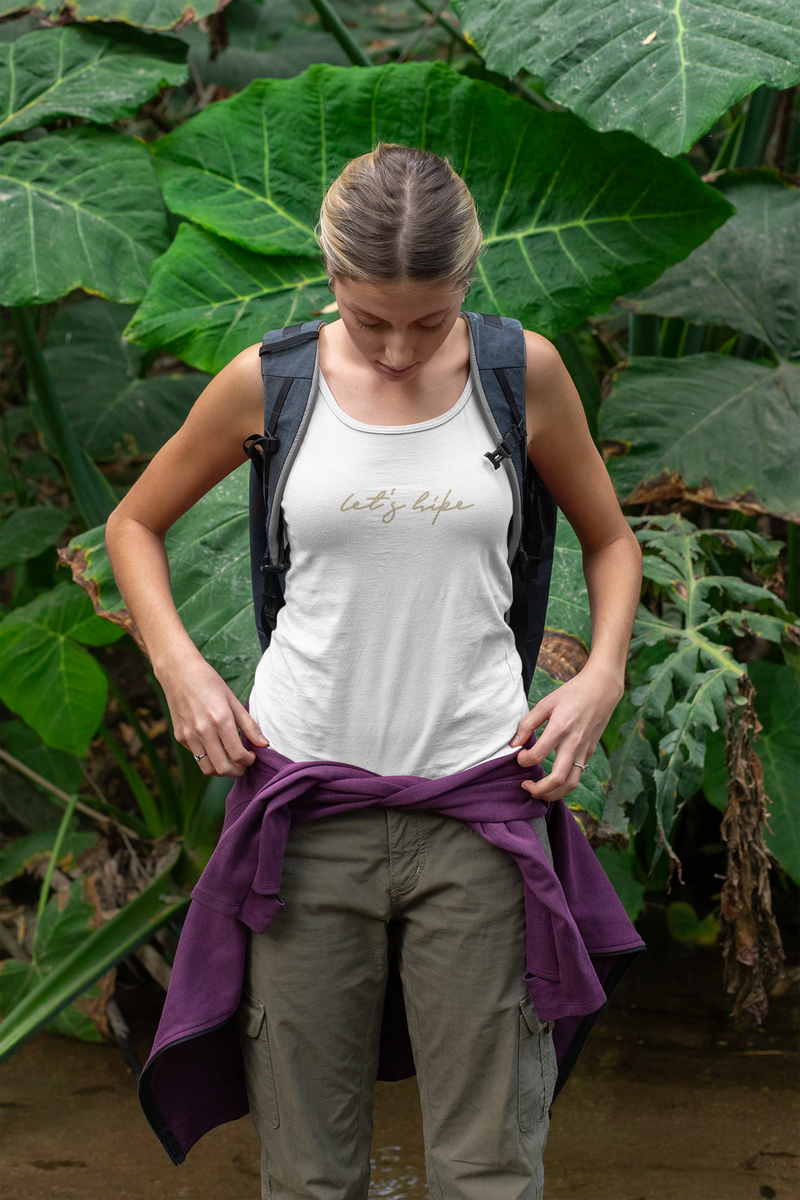Let's hike Organic Tank – Gender Neutral