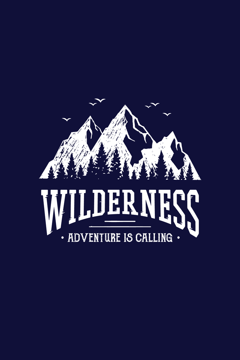 Wilderness Organic Hoodie Sweatshirt – Gender Neutral